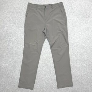 Mountain Khakis Pants Mens 34x30 Waterrock Modern Fit Stretch Nylon Hiking Grey